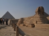 Sfinge davanti alla piramide di Chefren